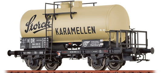 HOゲージ 鉄道模型 Brawa Tank car Storck DR Era III DC