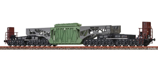 HOゲージ 鉄道模型 Brawa DB SSt125 RWE 重量物運搬車 Era III DC