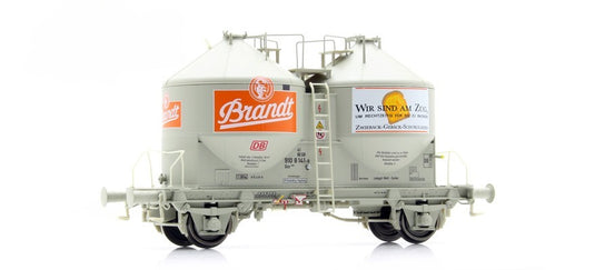 HOゲージ 貨車 Brawa DB Ucs909 Brandt 粉粒体運搬車 Era V DC