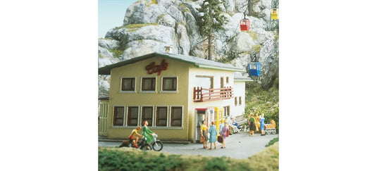 HOゲージ 鉄道模型 Brawa Kanzelwandbahn building set for mountain and valley stations