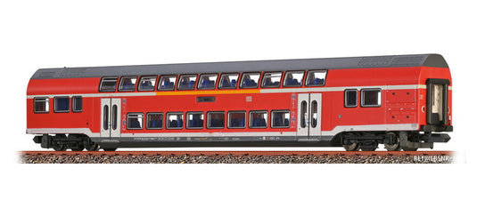 Nゲージ 鉄道模型 Brawa DB AG 2階建て中間客車 Era VI DC Function-Decoder