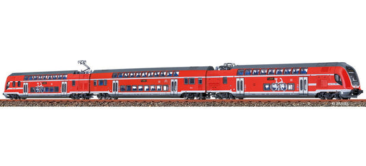 Nゲージ 鉄道模型 Brawa DB AG 3両編成 TWINDEXX VARIO Era VI DC