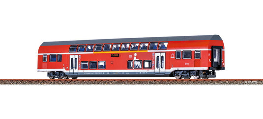 Nゲージ 客車 Brawa TWINDEXX VARIO 2階建て中間車 DB AG 1等車 DCC