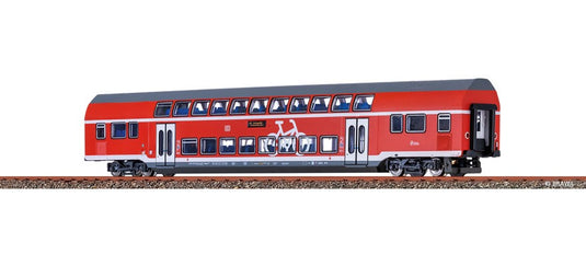 Nゲージ 鉄道模型客車 Brawa DB AG TWINDEXX VARIO double-decker intermediate car 2nd class Era VI DC