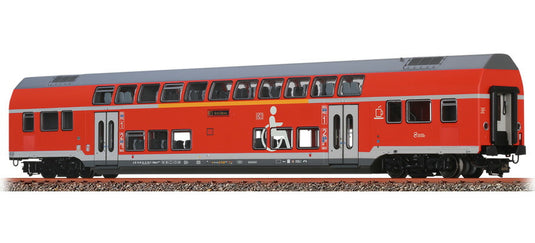 HOゲージ 鉄道模型 Brawa DB AG 2階建て中間客車 1/2等 Era VI DC