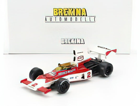 McLAREN F1 FORD M23 N 2 SEASON 1976 JOCHEN MASS RED WHITE/BREKINA 1/87ミニカー