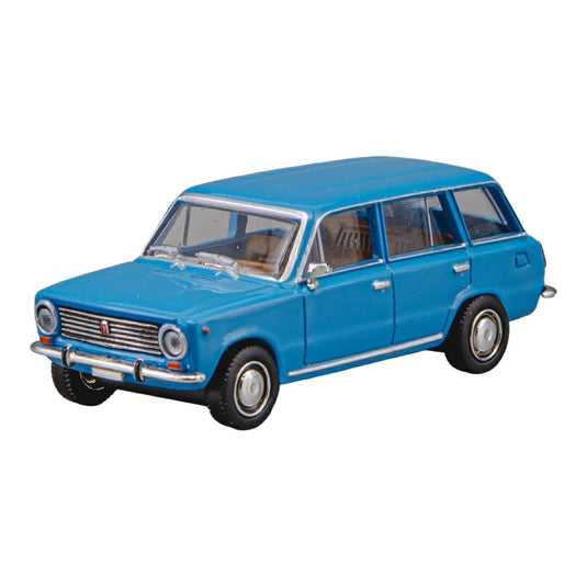 Lada VAZ-2102 Kombi ライトブルー 組み立てプラモキット模型 カーモデル /Brekina 1/87