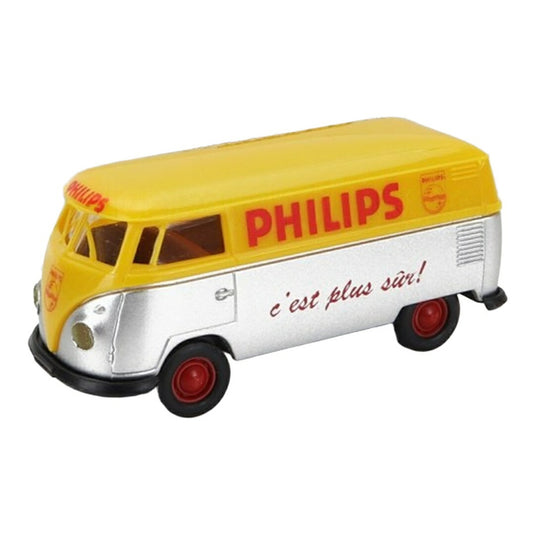 VWフォルクスワーゲン T1 バン PHILIPS 1960 シルバー/イエロー / Brekina 1/87 ミニカー