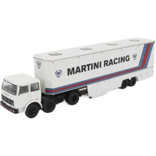 Fiatフィアット 691 T Truckトラック Team Lanciaランチャ Martini Racingマルティーニ Car Transporterトランスポーター  / Brekina 1/87 トラック商用車