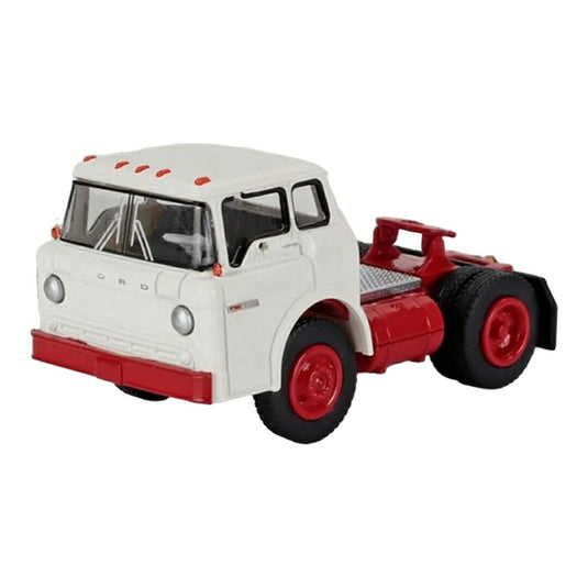 Fordフォード C-Series トラクターヘッド 1970 ホワイト/レッド / Brekina 1/87 ミニカー トラック模型