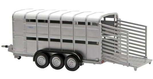 Iforアイファー Livestock Trailerライブストックトレーラー Trasporto Animali Bestiame Silver Whiteシルバーホワイ / BRITAINS 1/32 トラック商用車