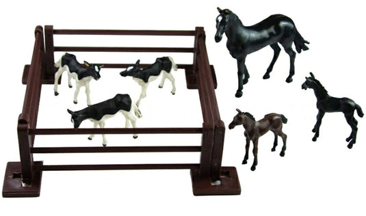 ACCESSORIESアクセサリーズ ベビーアニマルセット 馬 ハードル バラエティ FARM TOYS / BRITAINS 1/32 ミニカー