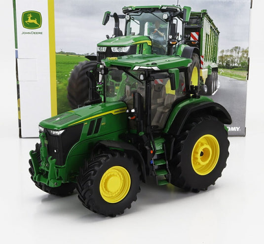 John Deereジョンディア 7R 350 トラクター 2022 グリーン イエロー / BRITAINS 1/32 ミニカー 農機模型