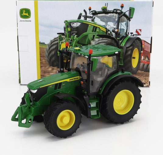 John Deereジョンディア 6R 185 トラクター 2022 グリーン イエロー FARM TOYS / BRITAINS 1/32 ミニカー 農機模型