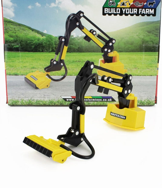 ACCESSORIESアクセサリーズ ヘッジカッター 2010 イエローブラック FARM TOYS / BRITAINS 1/32 ミニカー