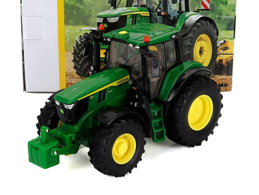 John Deereジョンディア 6M 240 トラクター 2018 グリーン イエロー / BRITAINS 1/32 ミニカー 農機模型