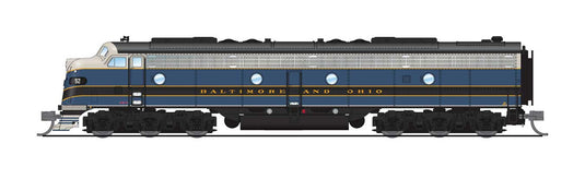 ボルチモア・アンド・オハイオ鉄道 EMD E8A ディーゼル機関車 Bユニット(動力なし)セット サウンド・DCC搭載