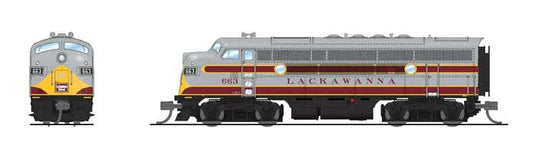 EMD F3A ディーゼル機関車 デラウェア・ラッカワナ & ウェスタン鉄道