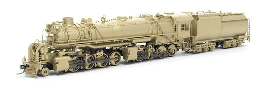 SA-C-2形 2-8-8-0 ブルムース 1944年以降仕様 蒸気機関車 DCCサウンド付 塗装済・レタリングなし (真鍮色) / Broadway Limited HOゲージ 鉄道模型 外国鉄道