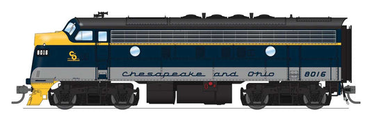 EMD F3A ディーゼル機関車 スタンダードDC ステルス サウス・ブランチ・バレー (チェサピーク＆オハイオ)