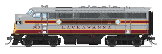 EMD F3A ディーゼル機関車 デラウェア・ラッカワナ & ウェスタン鉄道