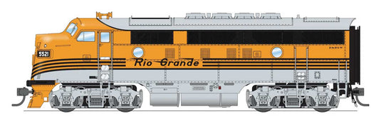EMD F3A ディーゼル機関車 デンバー＆リオグランデ・ウェスタン