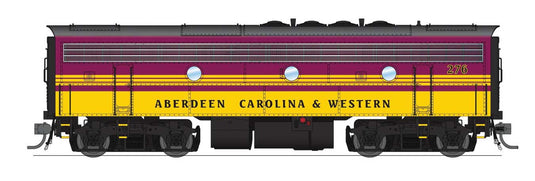 EMD F7B形 ディーゼル機関車 アバディーン・カロライナ＆ウェスタン鉄道 ACWR