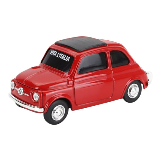 Fiatフィアット 500 1965 VIVA L'ITALIA レッド / BRUMM 1/43 ミニカー