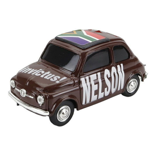 FIATフィアット 500 NELSON INVICTUS! ブラウン TVシリーズ / BRUMM 1/43 ミニカー