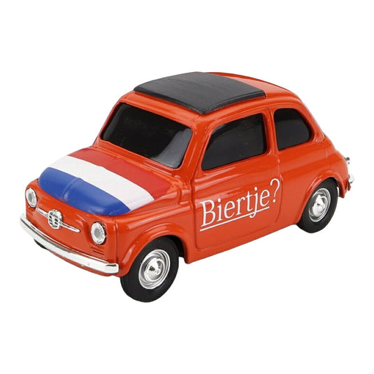 Fiatフィアット 500 OLANDA Biertje? オレンジ / BRUMM 1/43 ミニカー