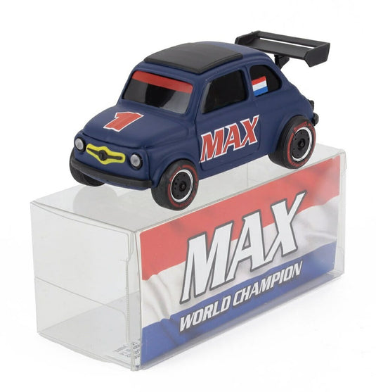 FIAT 500 BRUMS リバリー MAX N 1 2024年王者 F1ホイール マットブルー / BRUMM 1/43 ミニカー