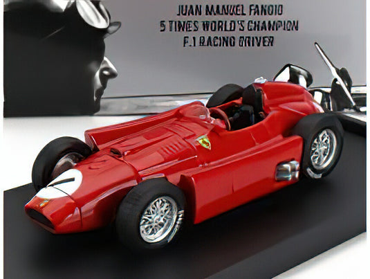 FERRARIフェラーリ F1 LANCIA D50 N 1 WINNER BRITISH GP JUAN MANUEL FANGIO 1956 WORLD CHAMPION  RED/BRUMM 1/43ミニカー