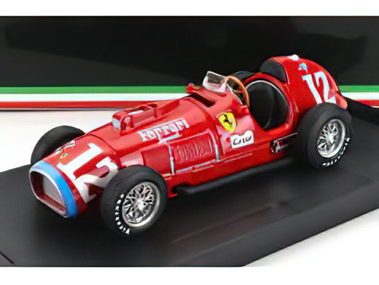 FERRARIフェラーリ F1 375 INDIANAPOLIS N 12 1952 A.ASCARI  RED/BRUMM 1/43ミニカー