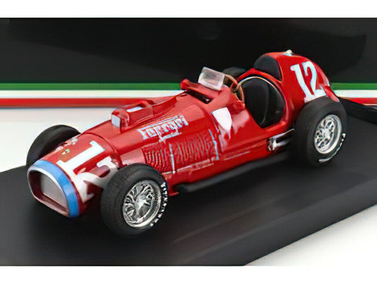 FERRARIフェラーリ F1 375 INDIANAPOLIS N 12 1952 A.ASCARI  ROOKIE TEST  RED/BRUMM 1/43ミニカー