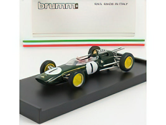 LOTUS  F1 25 N 1 WINNER BELGIUM GP JIM CLARK 1963 WORLD CHAMPION  GREEN/BRUMM 1/43ミニカー