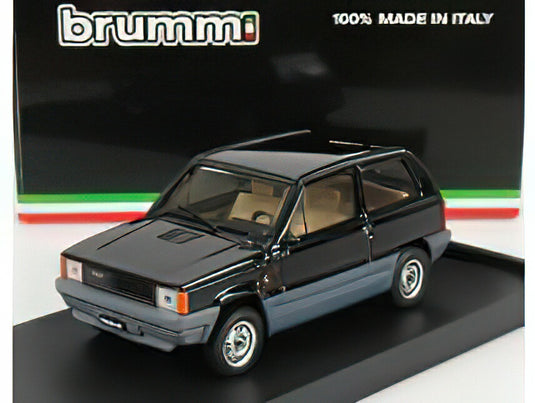 FIAT  PANDA 45 1980  NERO LUXOR  BLACK/BRUMM 1/43ミニカー