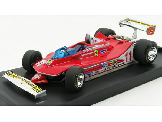 FERRARIフェラーリ F1 312T4 N 11 WORLD CHAMPION WINNER MONZA ITALY GP 1979 JODY SCHECKTER  RED/BRUMM 1/43ミニカー