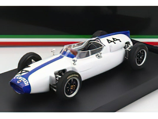 COOPER  F1 T56 N 44 BELGIUM GP 1961 M.GREGORY  WHITE BLUE/BRUMM 1/43ミニカー