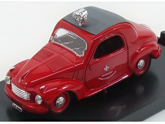 FIAT 500C トポリーノ 消防車 1936 レッド/ BRUMM 1/43 ミニカー