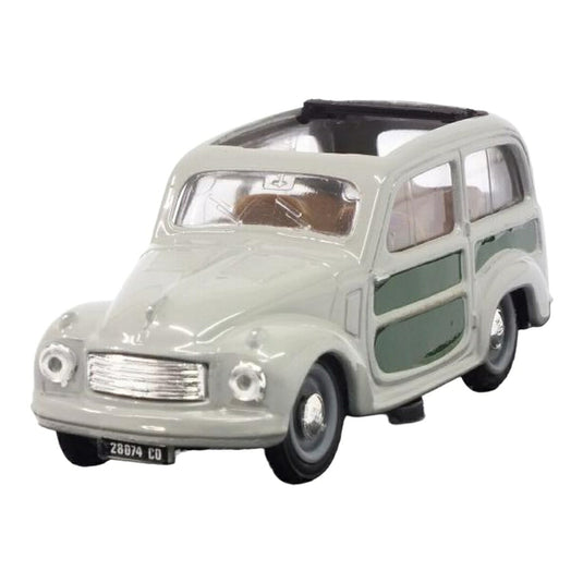 Fiatフィアット 500C ベルヴェデーレ オープン 1951 グレー / BRUMM 1/43 ミニカー