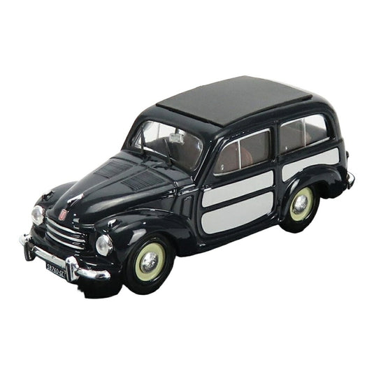 Fiatフィアット 500C Belvedere ベルヴェデーレ 1951 ブルーグレー / BRUMM 1/43 ミニカー