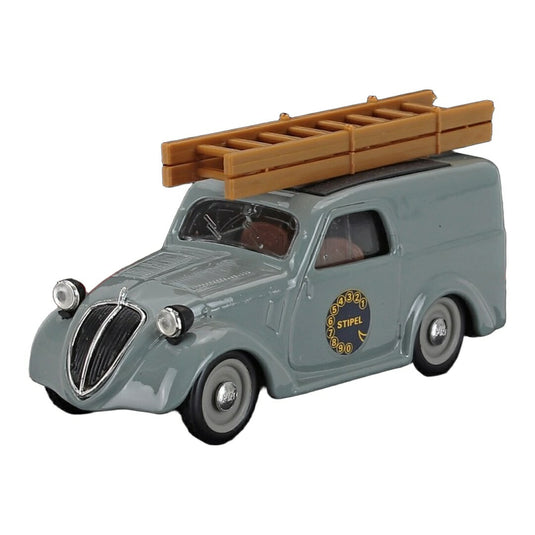Fiatフィアット 500B バン STIPEL 1949 グレー 商用車シリーズ / BRUMM 1/43 ミニカー
