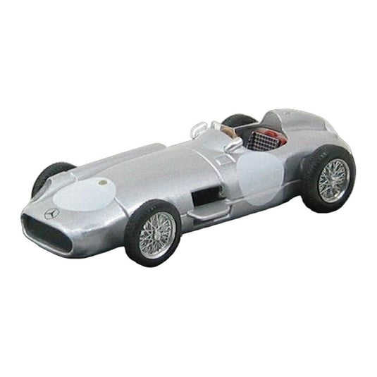 Mercedes Benzメルセデスベンツ F1 W196 セレブレーション 1955 ウンターテュルクハイム シュトゥットガルト シルバー / BRUMM 1/43 ミニカー