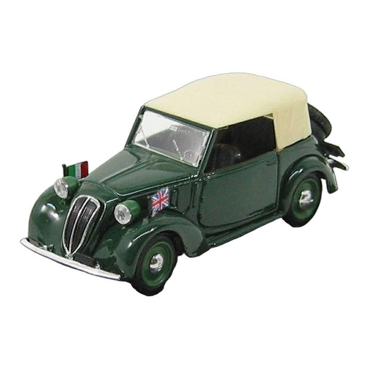 Fiatフィアット 508C 1100 カブリオレ 1937 ミリタリーグリーン / BRUMM 1/43 ミニカー