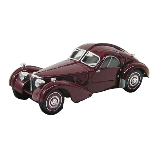 Bugattiブガッティ 57S アトランティック クーペ 1934 ボルドー ブガッティ100周年記念 / BRUMM 1/43 ミニカー