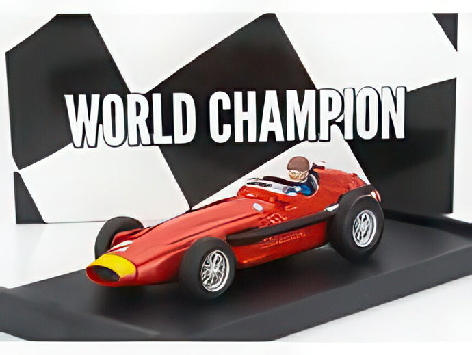 MASERATI F1 250F 1号車 ワールドチャンピオン 優勝 ドイツGP 1957 ファン・マヌエル・ファンジオ ドライバーフィギュア付き レッド/ BRUMM 1/43 ミニカー