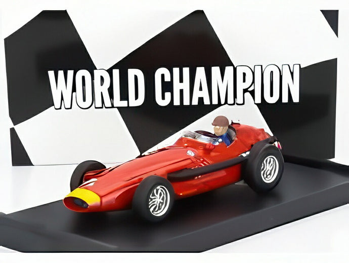 MASERATI F1 250F #1 ワールドチャンピオン ドイツGP 優勝 1957 ファン・マヌエル・ファンジオ ドライバーフィギュア付き レッド/ BRUMM 1/43 ミニカー
