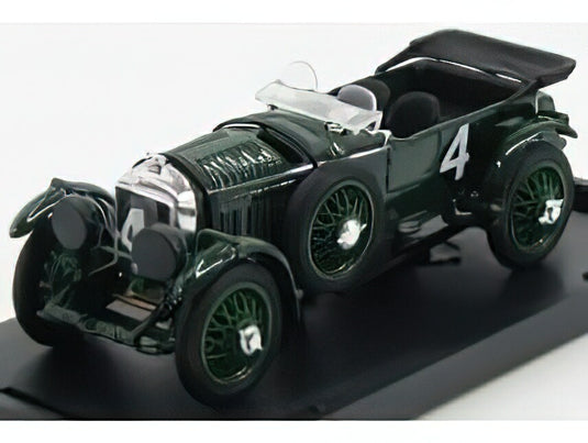 BENTLEY - SPEED SIX 6.6L TEAM BENTLEY MOTORS LTD N 4 WINNER 24h LE MANS 1930 W.BARNATO - G.KIDSTON - BIRITISH RACING GREEN/BRUMM 1/43ミニカー
