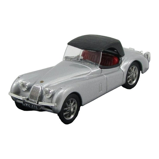 Jaguarジャガー XK 120 3.5L 1948 クローズド シルバー スパイダー / BRUMM 1/43 ミニカー