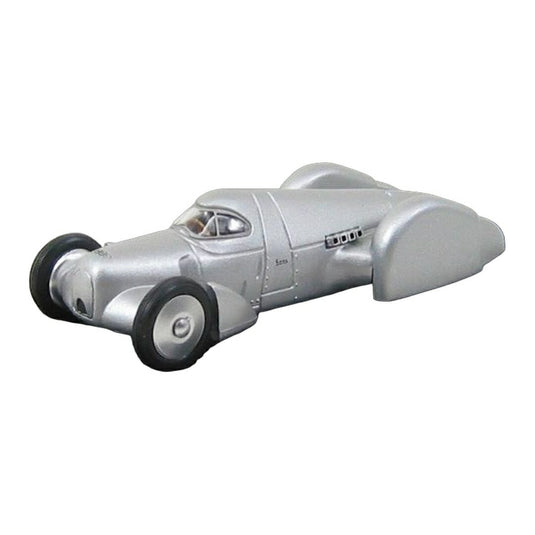 Auto Unionアウディ Tipo B ワールドスピードレコード 1935 Hans Stuck シルバー / BRUMM 1/43 ミニカー